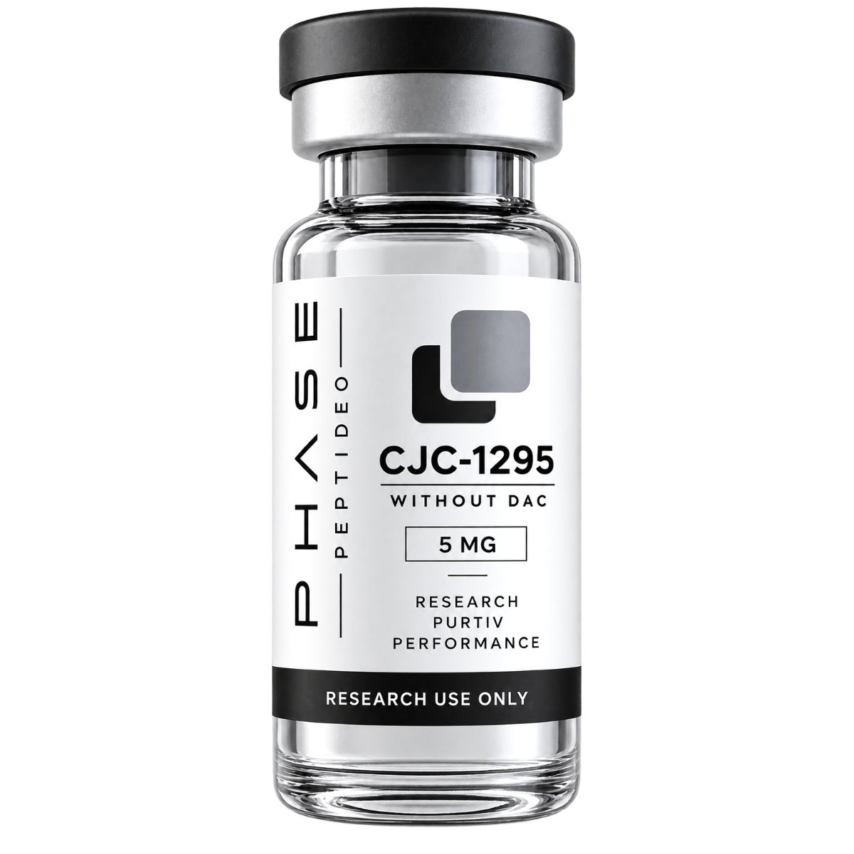 CJC-1295 Without DAC 10mg research peptide vial